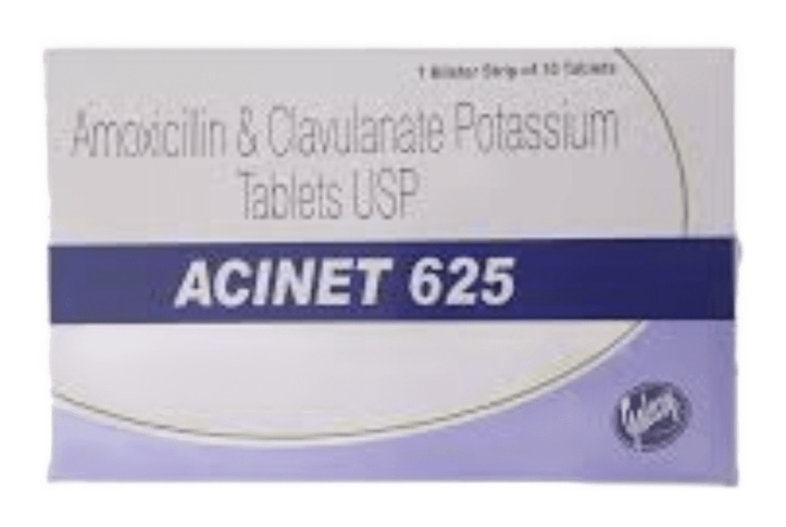Acinet 625 Tablets 500mg/125mg