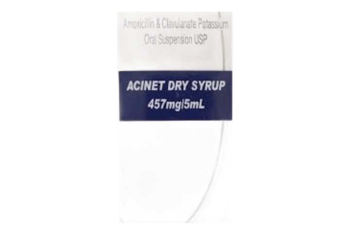 Acinet Dry Syrup 156.25 Mg/Ml Powder For Oral Suspension 156.25 mg/ml