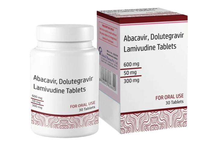 Abacavir, Dolutegravir, Lamivudine Tablets 60/5/30MG