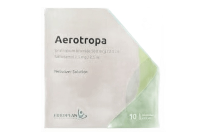 Aerotropa Nebulizer Solution Nebulizer Solution 500 mcg & 2.500 mg