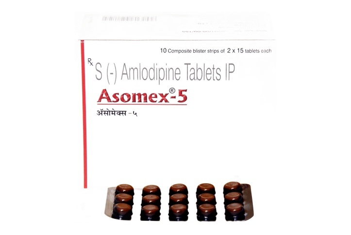Asomex 5 Uncoated Tablets 5mg