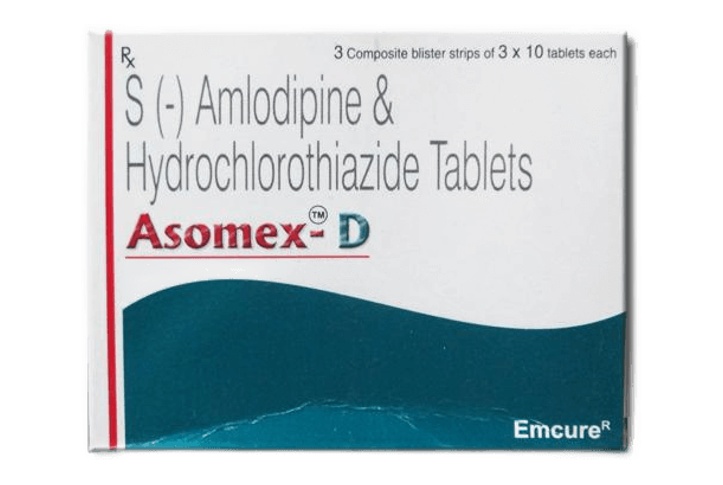 Asomex-D Tablets 2.5mg/12.5 mg