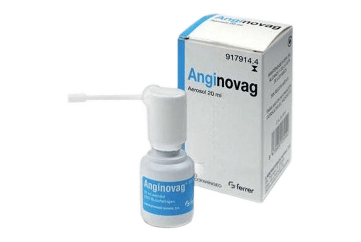 Anginovag Oromucosal Spray Solution 1mg, 4mg, 0.6mg, 0.6mg and 1mg