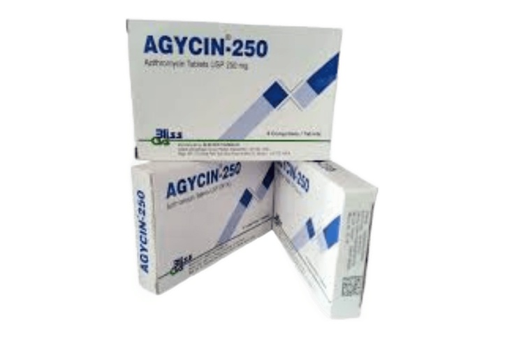 Agycin-250 Film Coated Tablets 250 mg