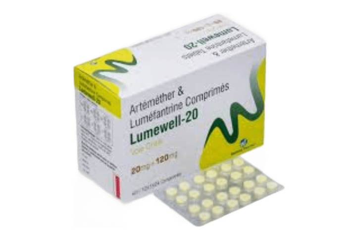 Artemether 20Mg & Lumefantrine 120Mg Tablets Tablets 20mg/120mg