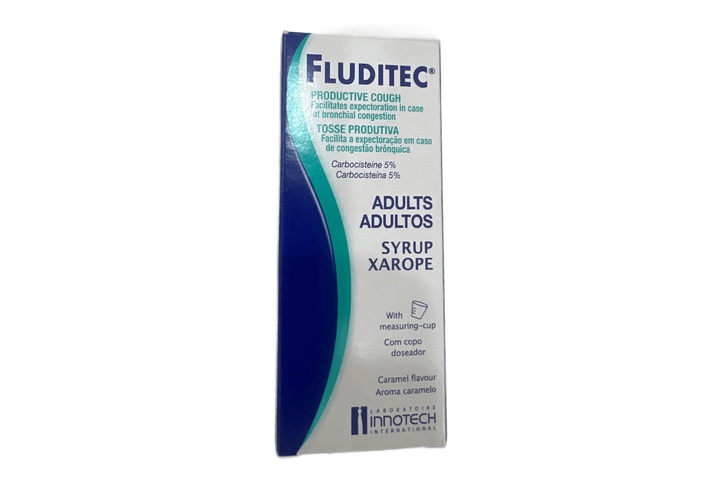 Fluditec 5% Toux Grasse Sirop Adulte 125ml
