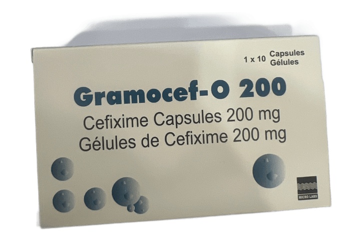 Gramocef-O 200(Cefixime)mg Comp B/10