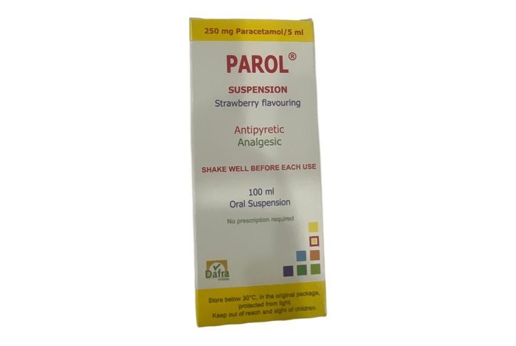 Parol 250mg/5ml syrup 100ml