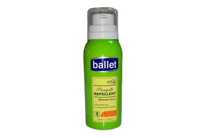 Ballet Mosquito Repellent Mousse Spray 100ml