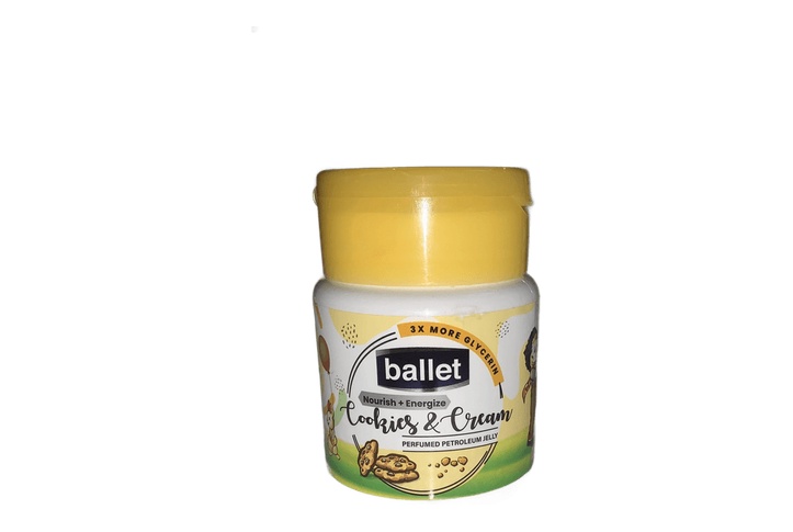 Ballet Nourish + Energize Cookies & Cream Perfumed Petroleum Jelly 100g