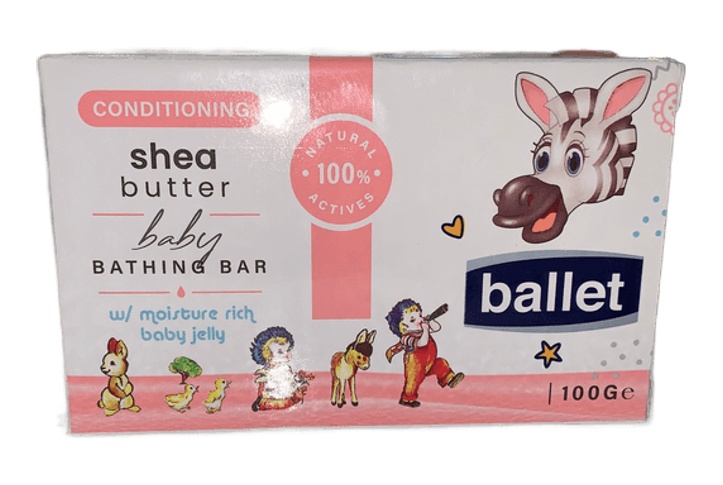 Ballet Conditioning Shea Butter Baby Bathing Bar 100gr