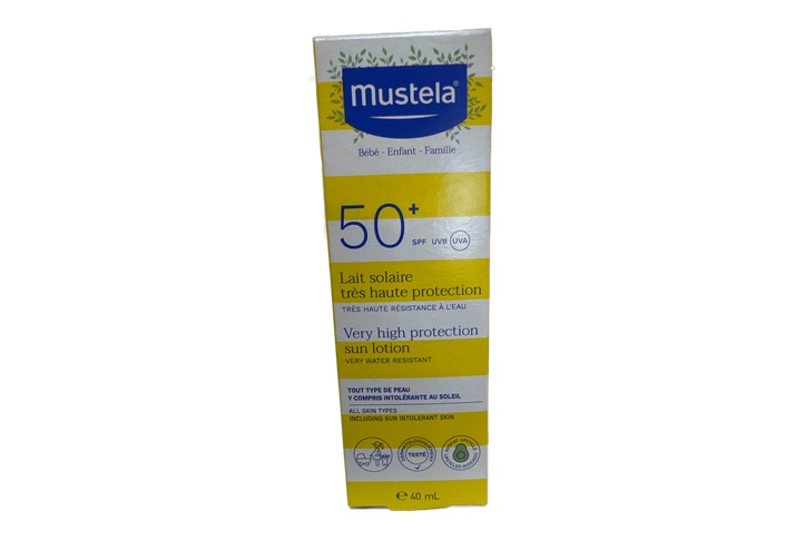 Mustelas Lait Solaire Spf50+ 40ml