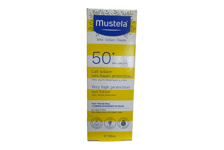 Mustelas Lait Solaire Spf50+ 100ml
