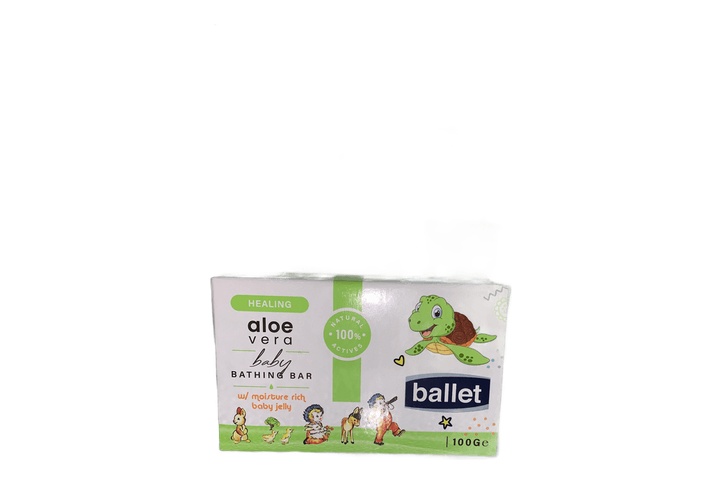 Ballet Healing Aloe Vera Baby Bathing Bar 100g