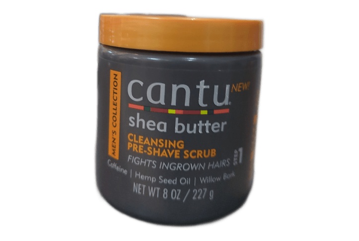 Cantu Men Shea Butter cleans Pre-Shave Scrub 227G