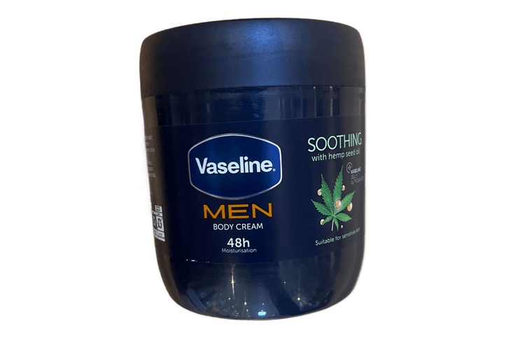 Vaseline Men Soothing Body Cream 400ml