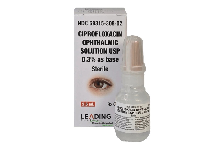 Ciprofloxacin eye drops