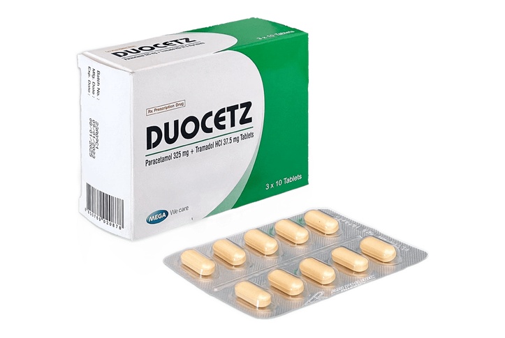 DUOCETZ (PARACETAMOL + TRAMADOL) b/30