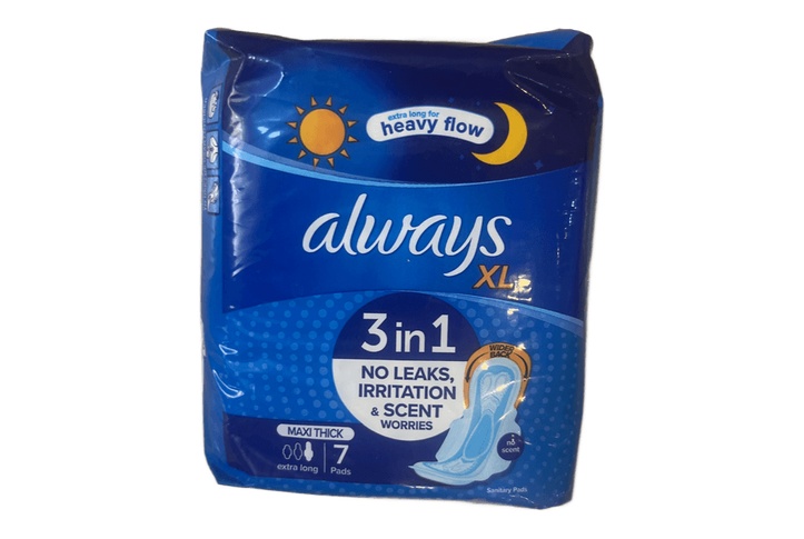 Always Extra Long Maxi Thick 7 Pads (3 In 1)