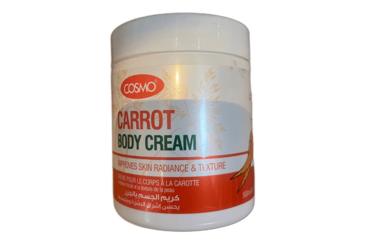 Cosmo carrot body cream 500ml
