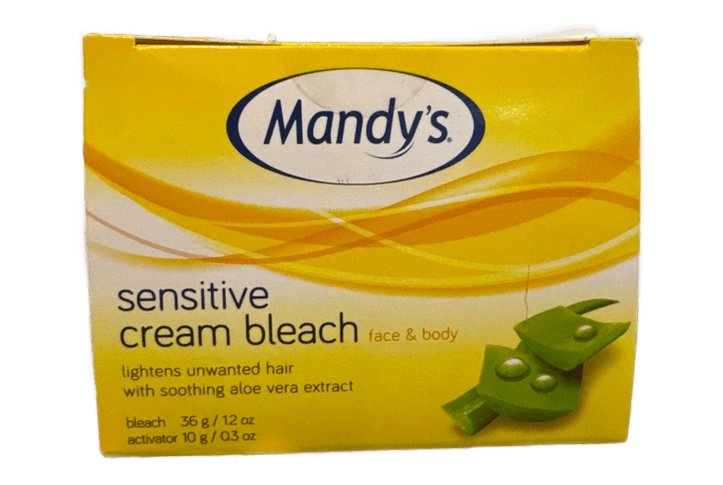 Mandys Cream Bleach Sensitive 36g + 10g