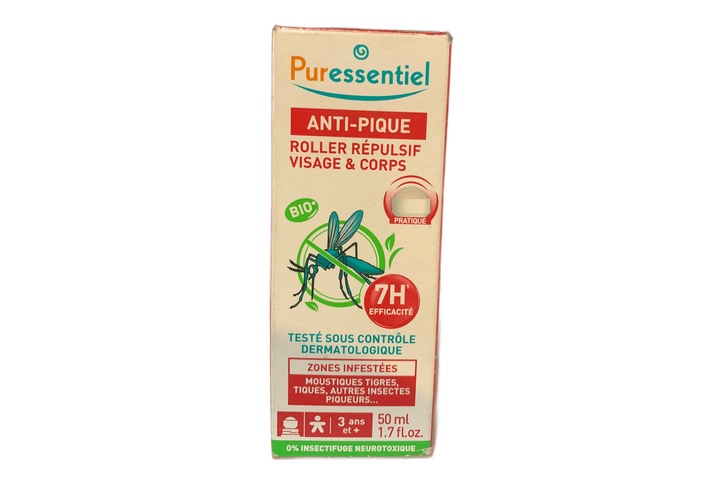 Puressential Bite & sting face & body repellent roll on 50ml