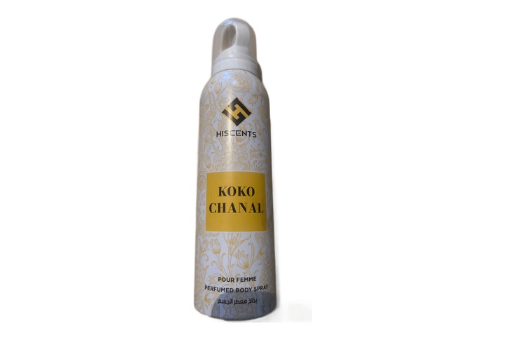 Hiscents Koko Chanal Women Body Spray 200ml