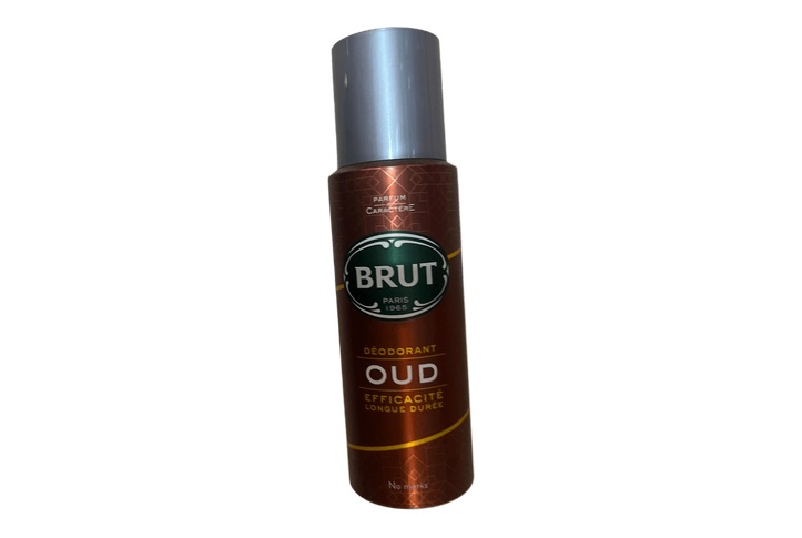 Brut deodorant spray Oud efficacite longue duree 200ml