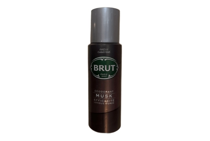 Brut deodorant musk efficacite longue duree 200ml