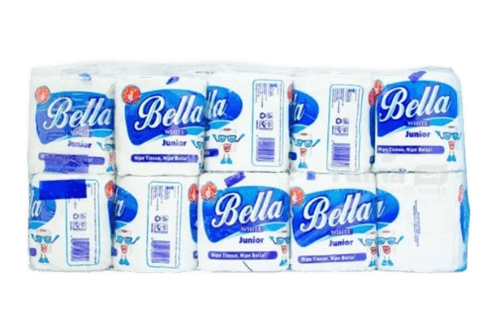 Bella Tissue White Junior Wrap 10