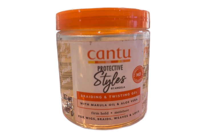 cantu protective styles braiding & twisting gel 227g