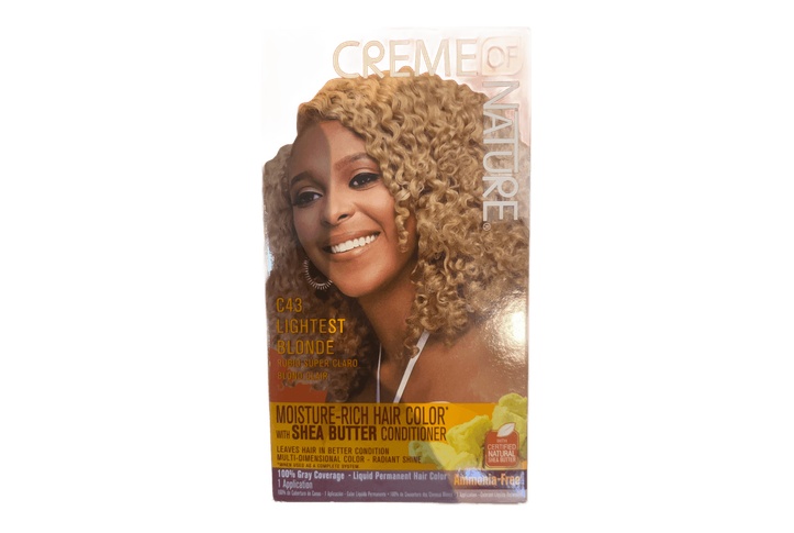 Creme Of Nature Moisture Rich Hair Color Lightest Blonde C43