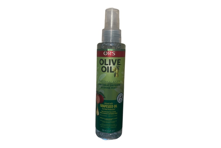 Ors olive oil 2in 1 heat defense & shine mist136ml