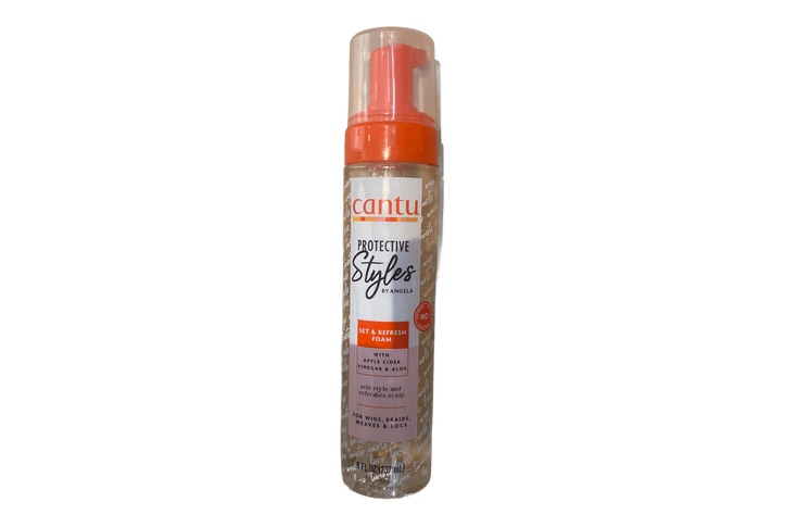 cantu protective styles set and refresh foam 237ml