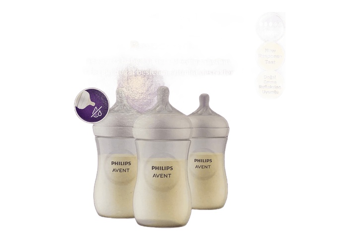 Avent Natural Baby Feeding Bottle Tripple 260ml