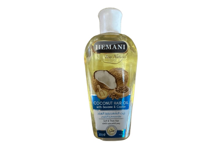 Hemani Coconut Hair Oil (Sesame & Castor) 200ml