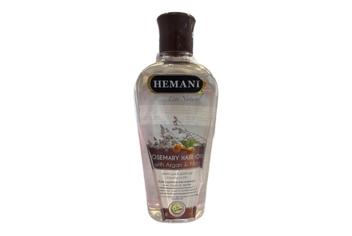 Hemani Rosemary Hair Oil with Argan & Mint 200ml