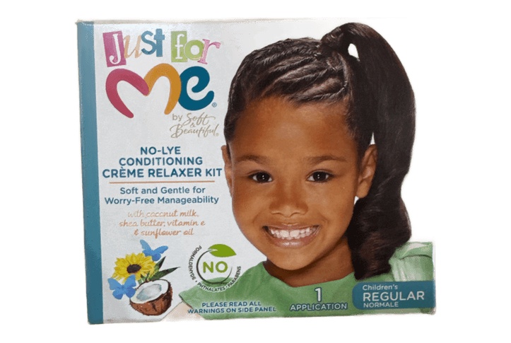 JUST FOR ME CONDITIONING CREME RELAXER KIT REGULAR