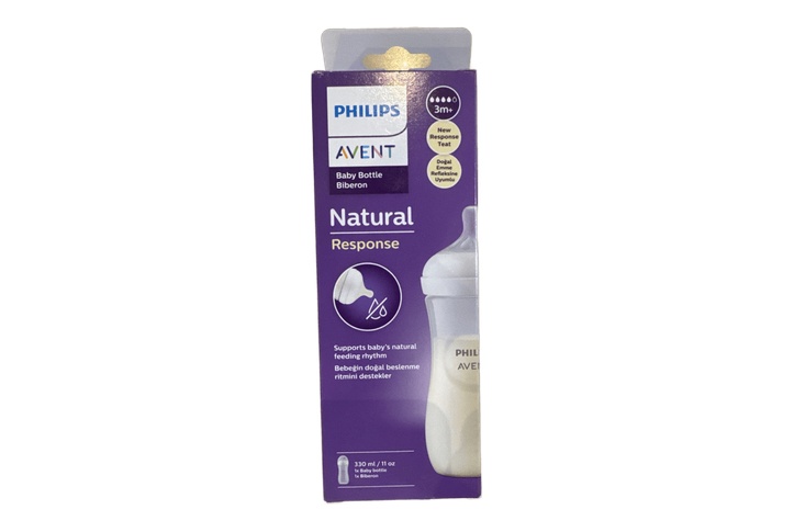 Avent Natural Baby Feeding Bottle Single 330ml