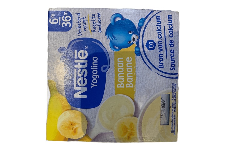 Nestle yogolino banana 6M 4*100gr