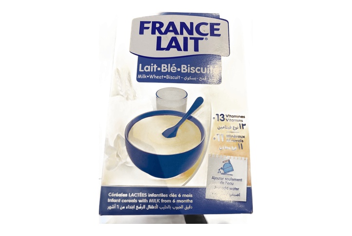 France Lait Ble Biscuite Cereales 200gr