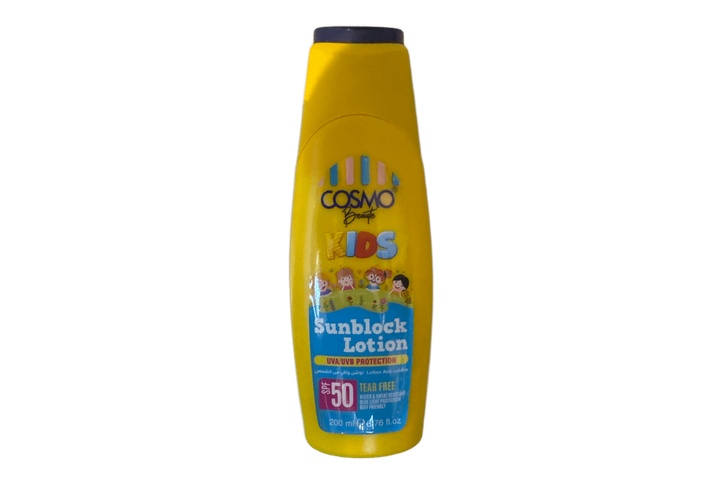 Cosmo beaute kids sunblock lotion spf 50 200ml