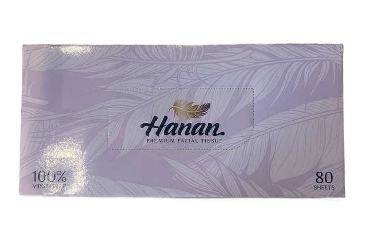 Hanan Pink Facial Tissue Virgin 80 Sheets