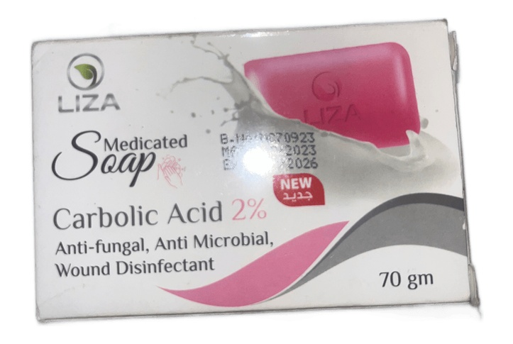 Liza Carbolic Acid 2% Medicated Bar Soap 70g