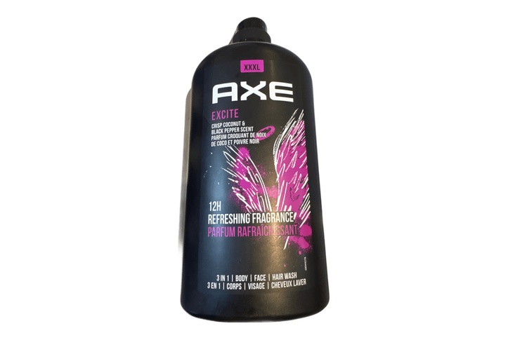 Axe excite crisp coconut & black pepper scent 750ml