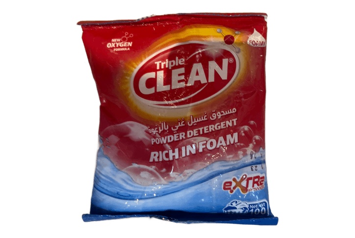 Triple Clean Powder Detergent 100G