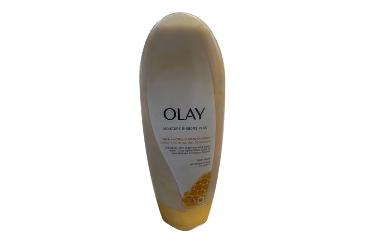 Olay moisture ribbons plus shea+manuka honey body wash 532ml