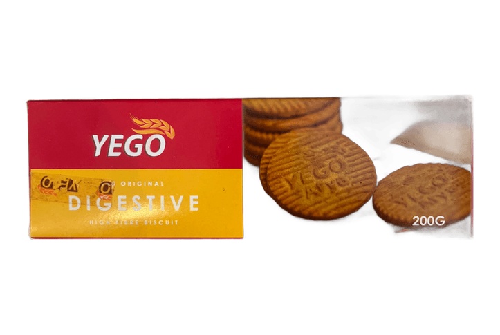 YEGO DIGESTIVE BISCUITS 200GR