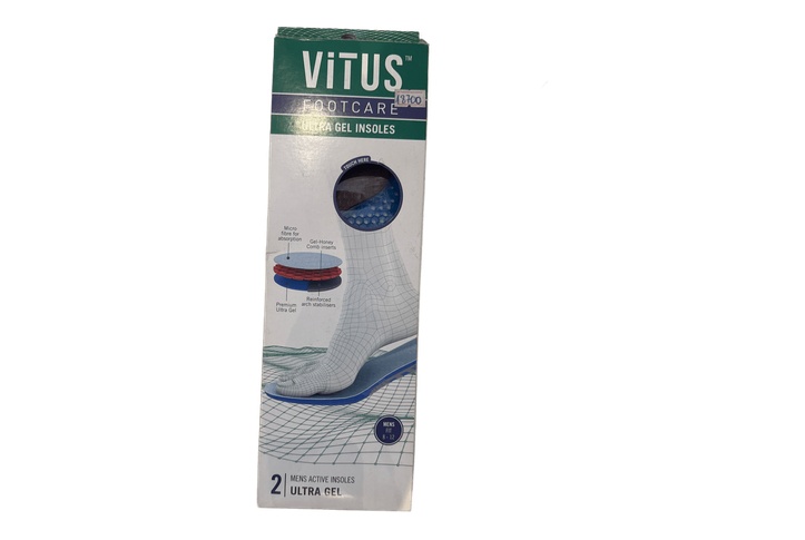 Vitus Men Ultra Gel Active Insoles