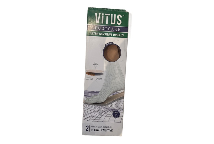 Vitus Womens diabetic insole ultra  sensitive